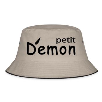 Little devil - Bucket Hat - khaki/black - Front