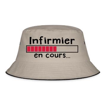 infirmier en cours - Bob - kaki/noir - Devant