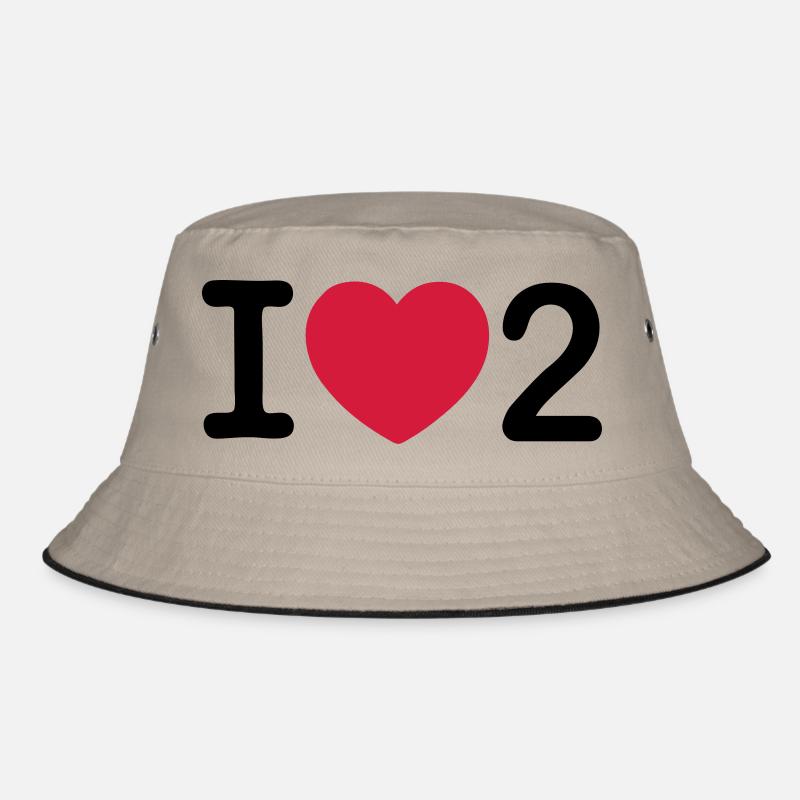 j'aime 2 - Bob - kaki/noir