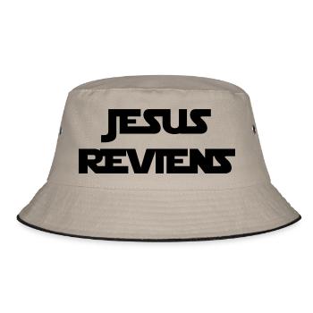 JESUS REVIENS - STAR WARS - Bob - kaki/noir - Devant