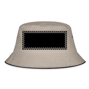 FRAME - Bucket Hat - khaki/black - Front