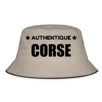Corse / Corsica / Maure / Corso / Bastia - Bob - kaki/noir - Devant