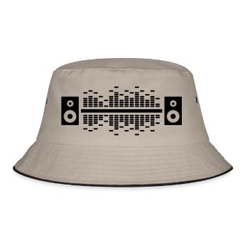 equalizer__f1 - Bucket Hat - khaki/black - Front