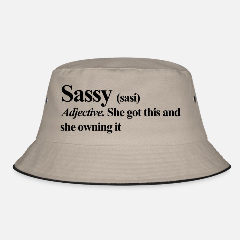 Sassy verb Bucket Hat