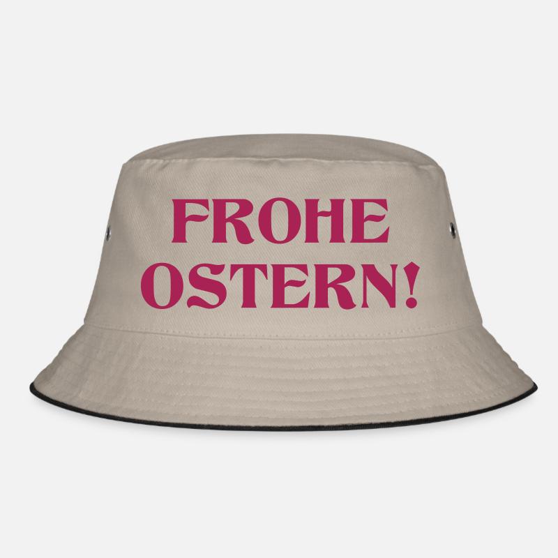 frohe_ostern Bucket Hat