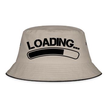 Loading - Bucket Hat - khaki/black - Front