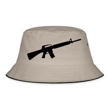 Weapon Gun - Bucket Hat - khaki/black - Front