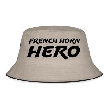 French horn hero - Bob - kaki/noir - Devant