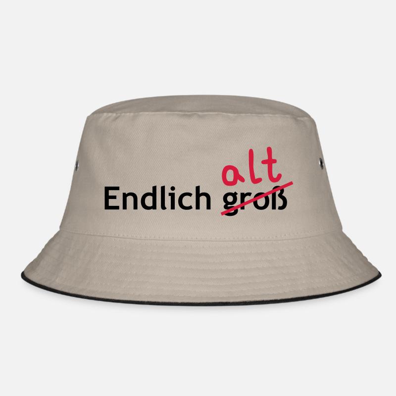 Endlich alt Bucket Hat