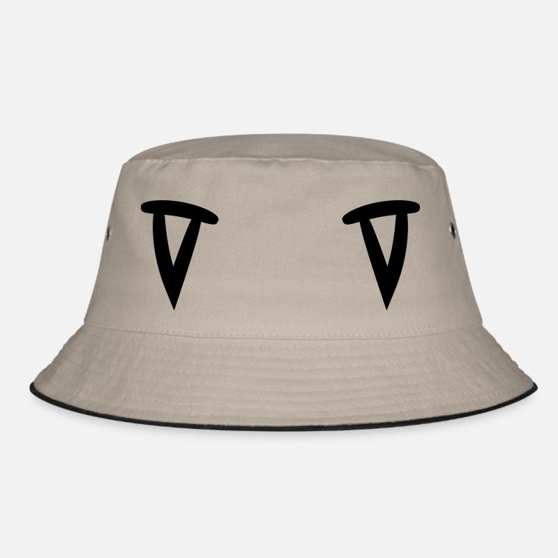 cool 2 vampir zaehne scharf gefaehrlich verkleidun Bucket Hat