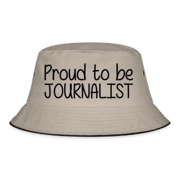 Proud to be Journalist - Bob - kaki/noir - Devant