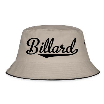 Billard - Bucket Hat - Khaki/Schwarz - Vorne