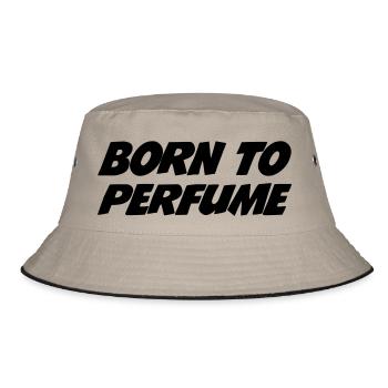 Parfüm / Parfümeur / Perfume / Parfümerie - Bucket Hat - Khaki/Schwarz - Vorne