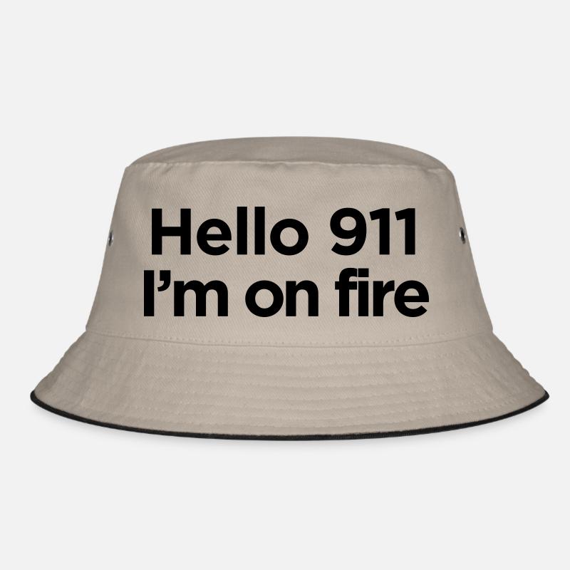 I AM ON FIRE Bucket Hat