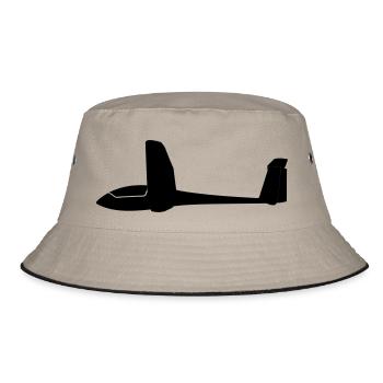 astircs - Bucket Hat - Khaki/Schwarz - Vorne