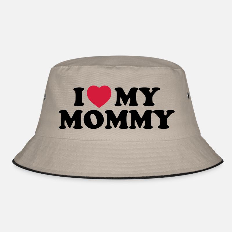 i_love_my_mommy Bucket Hat