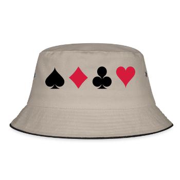 Jeu De Cartes - Carte à jouer - Bob - kaki/noir - Devant