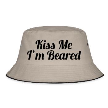 Kiss Me, I'm Beared - Bob - kaki/noir - Devant