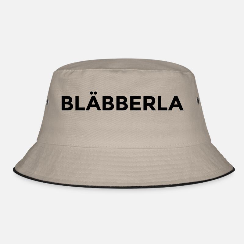 Bläbberla montserrat - Bucket Hat - Khaki/Schwarz