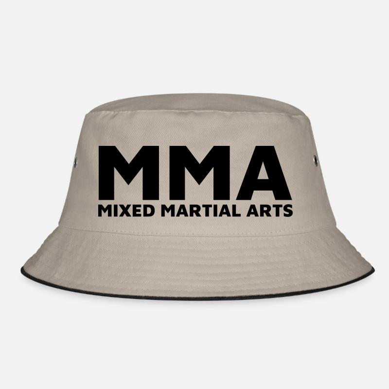 MMA - Bucket Hat - Khaki/Schwarz