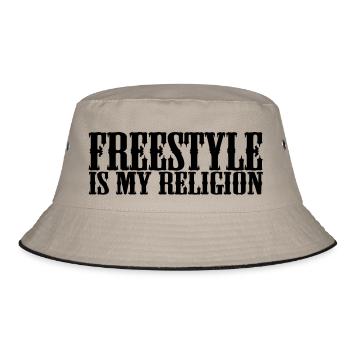 freestyle est ma religion - Bob - kaki/noir - Devant