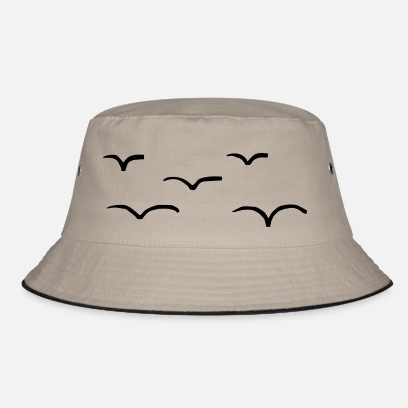 5 Vögel Bucket Hat