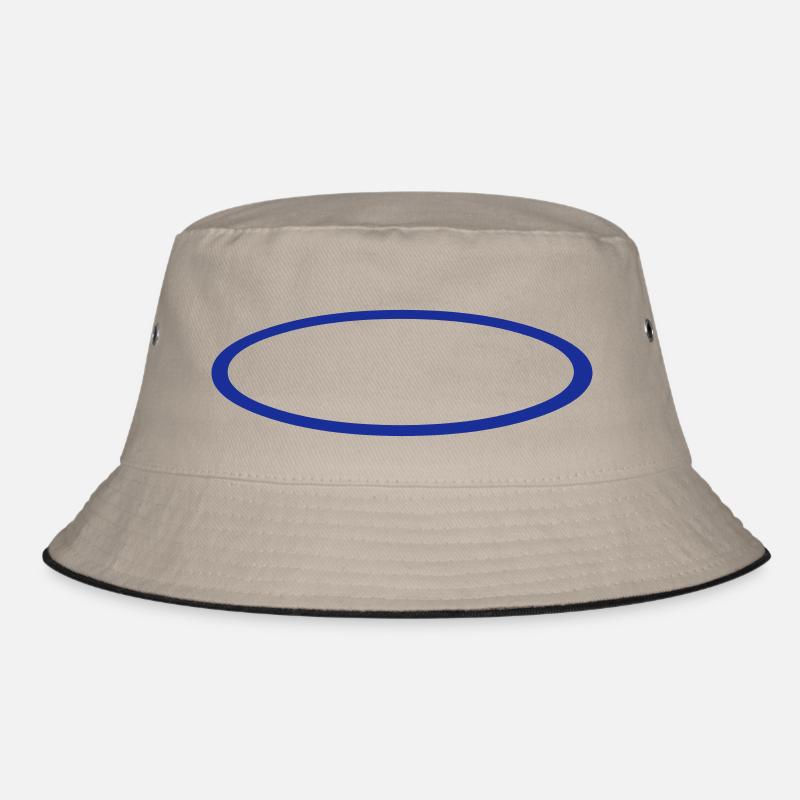 Ellipse Outline Bucket Hat