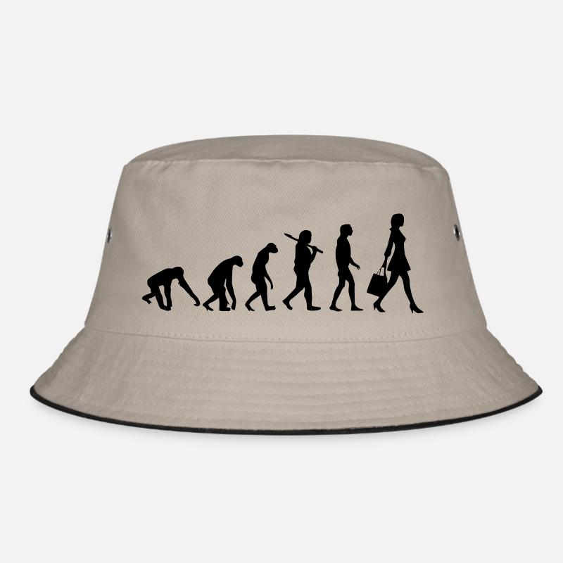 WOMEN EVOLUTION - Bucket Hat - khaki/black