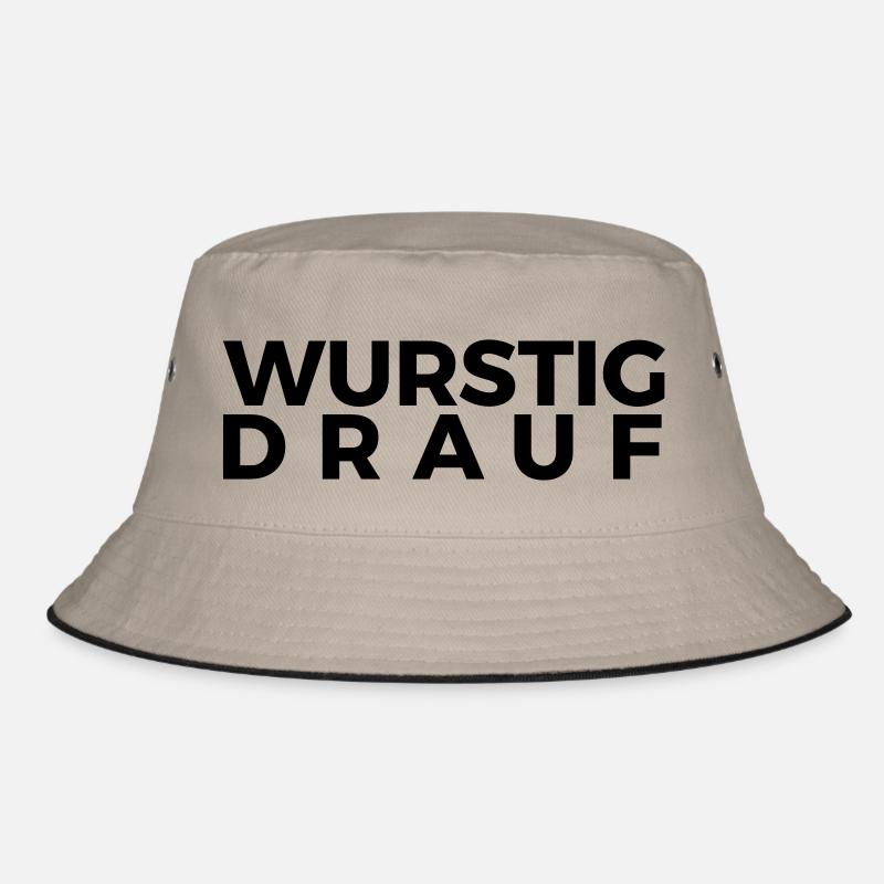 WURSTIG DRAUF Bucket Hat