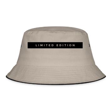 Limited Edition - Bucket Hat - khaki/black - Front