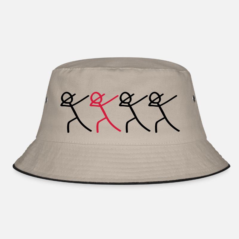 dabbing team figures Bucket Hat