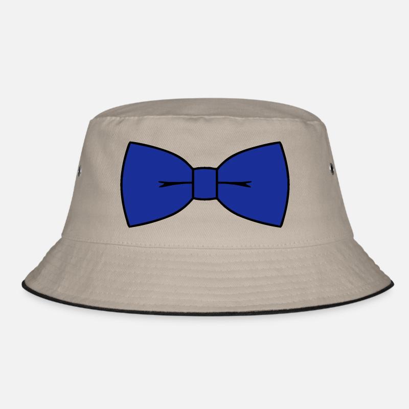 Fliege - Bucket Hat - Khaki/Schwarz