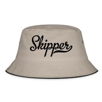 Skipper - Bucket Hat - khaki/black - Front