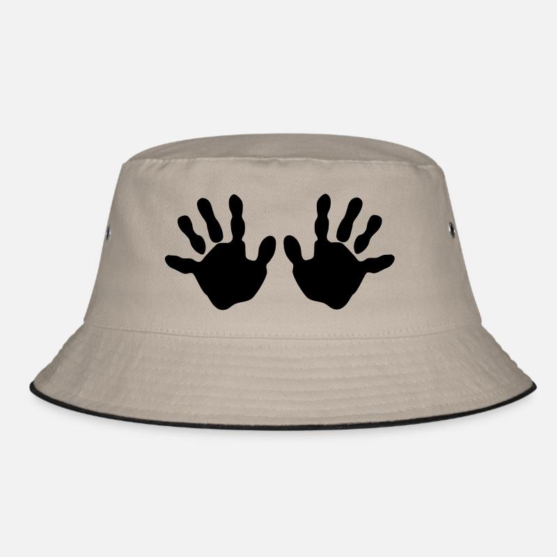Handabdruck Bucket Hat