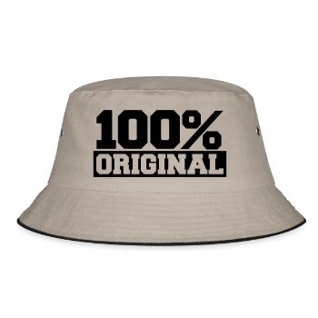 100 Percent Original - Bob - kaki/noir - Devant