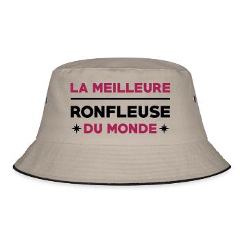 Ronfleur / Ronfleuse / Ronfler / Ronflement - Bob - kaki/noir - Devant