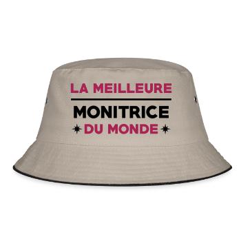 Moniteur / Monitrice / Mono / Formation / Ski - Bob - kaki/noir - Devant