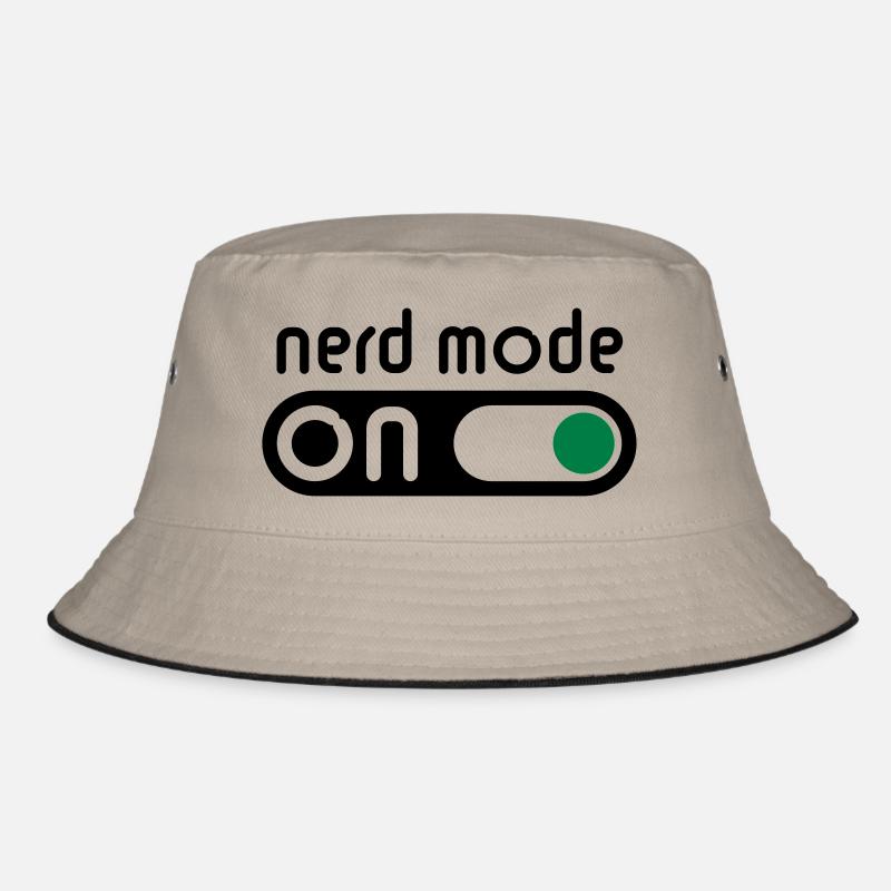 Nerd Mode On (Geek / Computerfreak) Bucket Hat