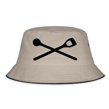 wooden spoon - Bucket Hat - khaki/black - Front