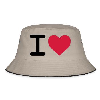 I love - Bob - kaki/noir - Devant
