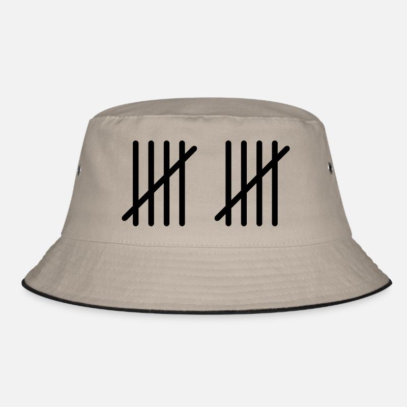10_stripes Bucket Hat