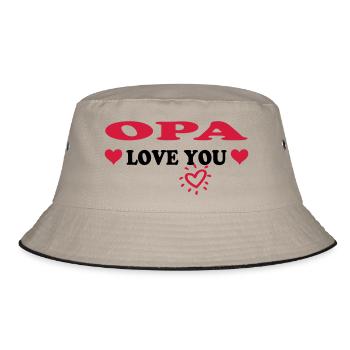 OPA love you - Bob - kaki/noir - Devant