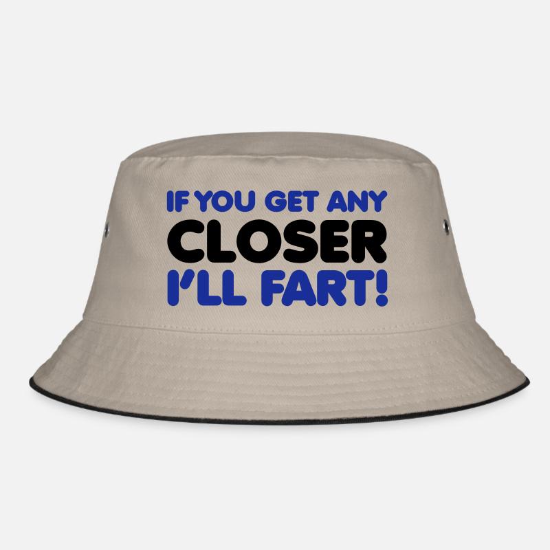 Fart - Bucket Hat - khaki/black