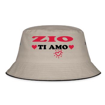 Zio ti amo - Bob - kaki/noir - Devant