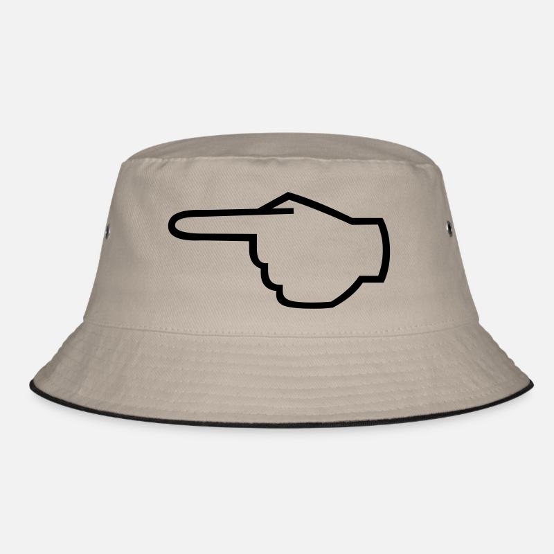 zeigefinger_01 Bucket Hat