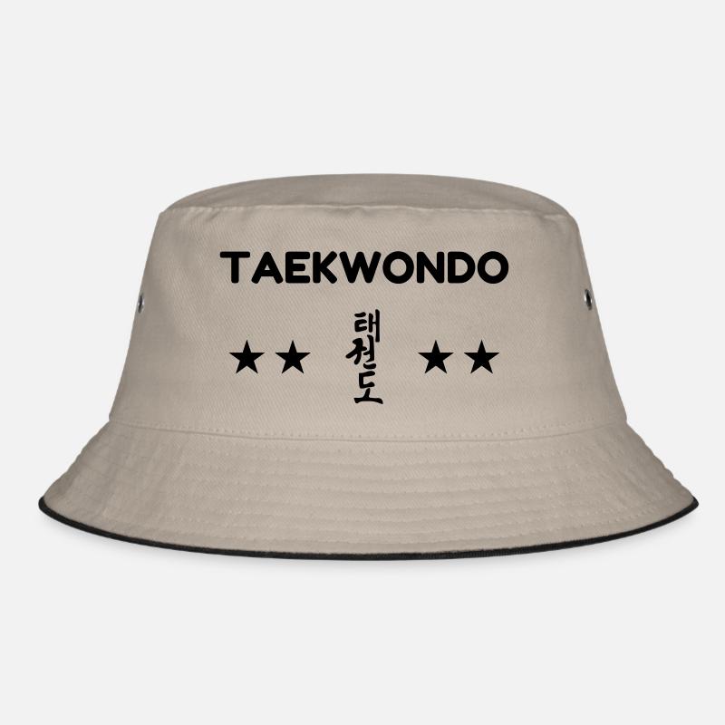 Taekwondo Taekwondoin Tae-Kwon-Do Tae Kwon Do - Bøttehatt - kaki/svart