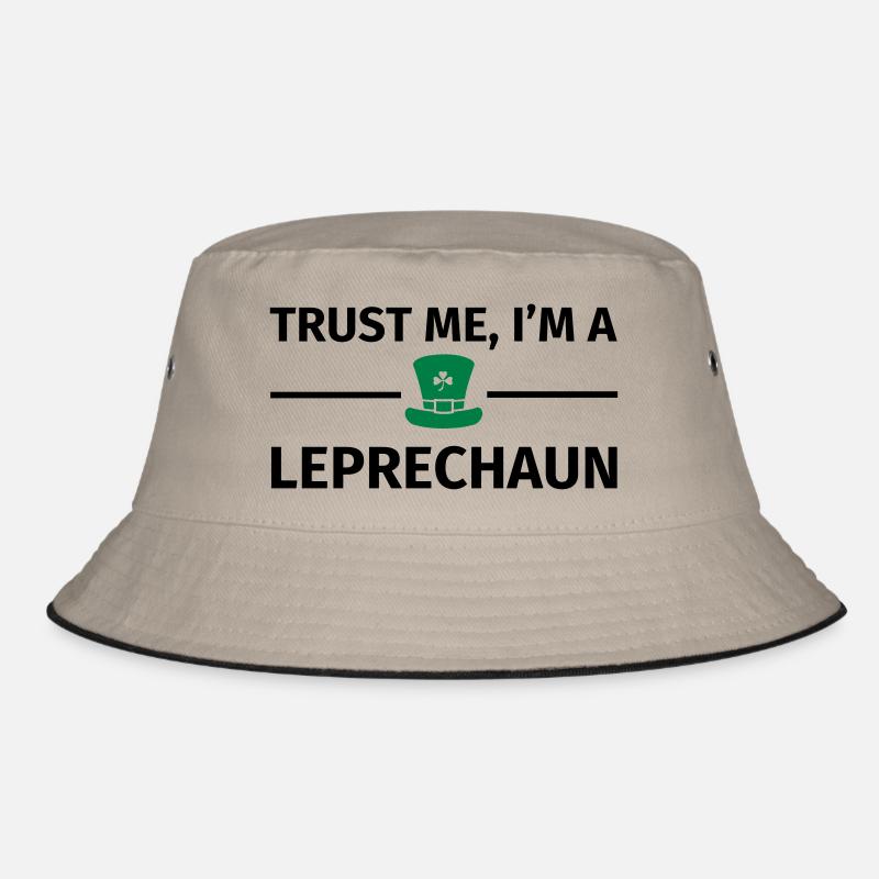 Trust Me I'm a Leprechaun Bucket Hat