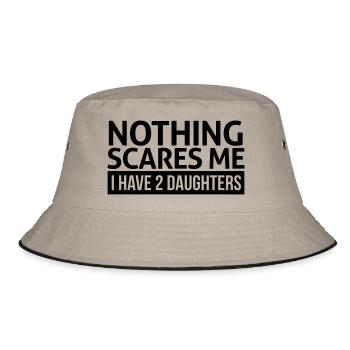 daughters - Bucket Hat - khaki/black - Front