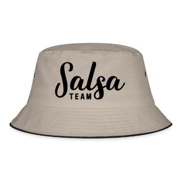 salsa team salsa - Bucket Hat - Khaki/Schwarz - Vorne