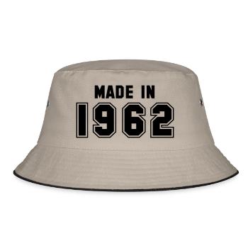 1962 - Bucket Hat - khaki/black - Front